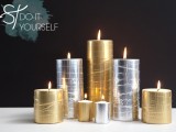 duct tape candles