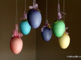 hanging easter eggs decoration