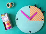easy-and-fast-diy-colorful-washi-tape-clock-4