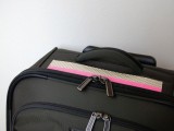 washi tape suitcase decor