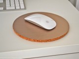 cork and vinyl mouse pad