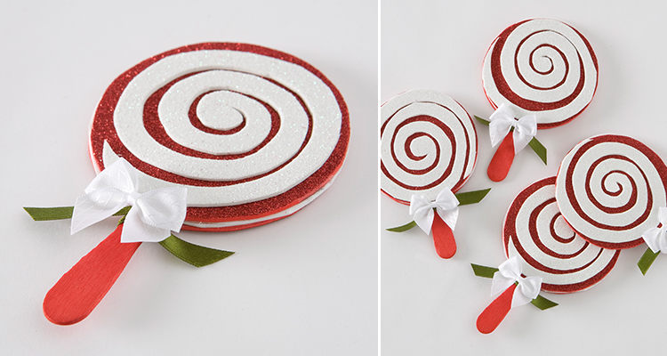 Easy diy candy cane coasters for christmas  1