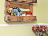Easy Diy Decorative Pallet Shelf