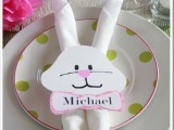 kids’ Easter party napkin rings