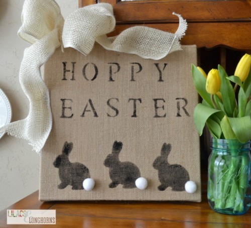 10 Easy DIY Easter Signs In Different Styles And Colors