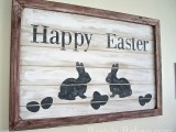 farmhouse Easter sign