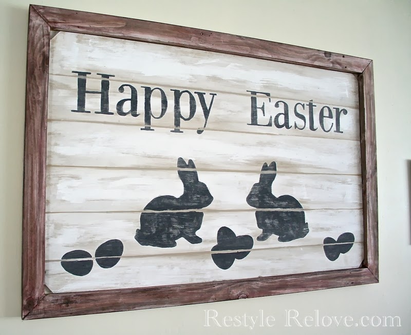 farmhouse Easter sign