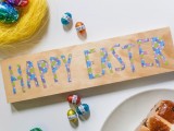 decoupage Easter sign