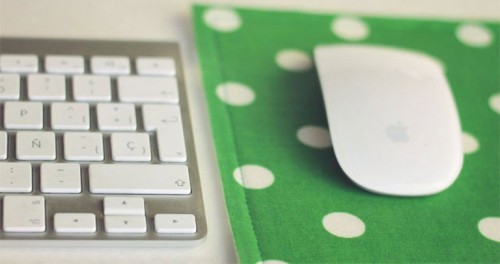 Easy DIY Fabric Mousepad