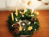 all-natural advent wreath