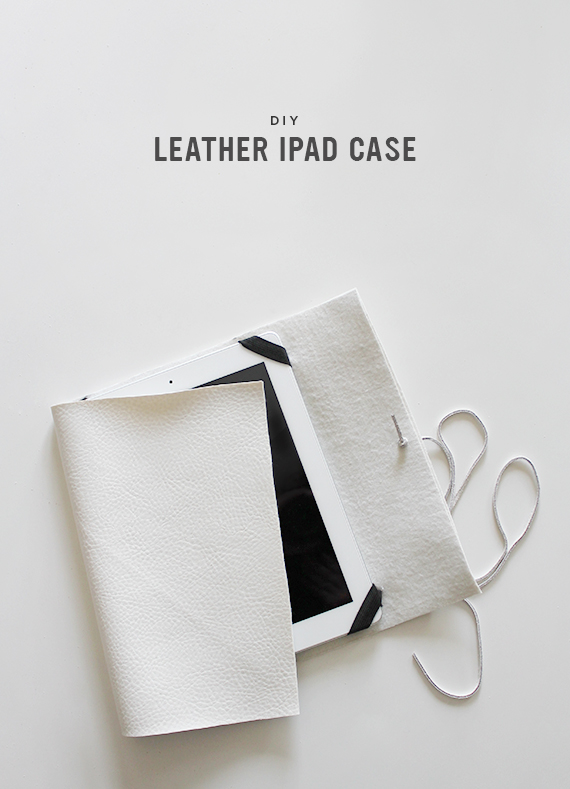 Easy Diy Leather Ipad Case
