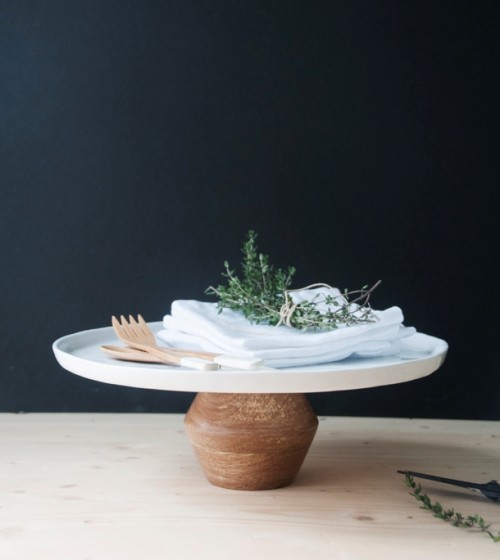 Easy DIY Modern Cake Stand In A Minute