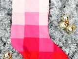ombre Christmas stockings
