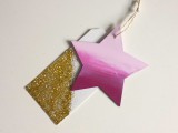 ombre star decoration