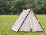 collapsible fabric tent for kids