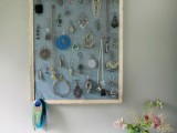 Easy Diy Vintage Jewelry Wall Holder
