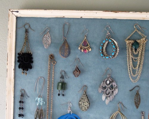 Easy Diy Vintage Jewelry Wall Holder