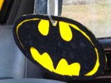 batman sign car air freshener