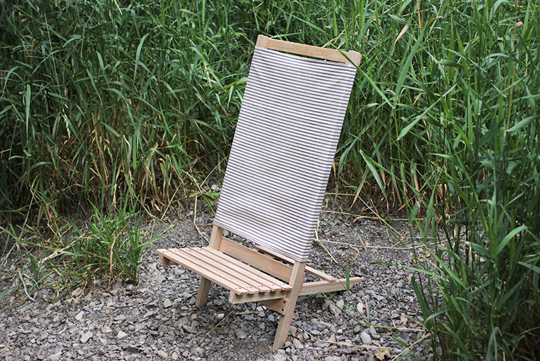 creative beach chair