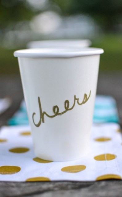Easy To Make Diy Word Party Cups