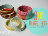 wooden bangle bracelets