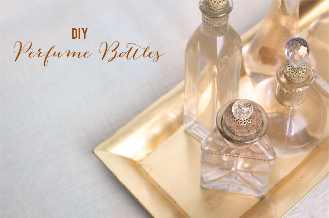 Exquisite Diy Perfume Bottles