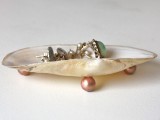 Exquisite Diy Shell Jewelry Holder