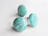 water marbled drawer knobs