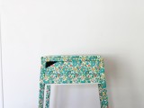 floral nightstand