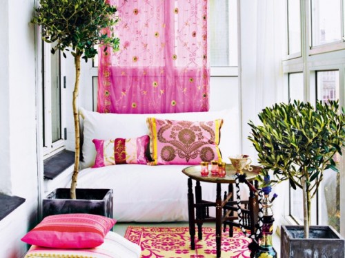 Pink Apartment Interior Design