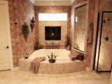 Fireplace In A Bathroom