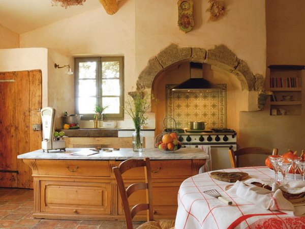 French Decorating Elemetns On Kitchens