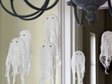 Friendly Ghosts On A Lamp