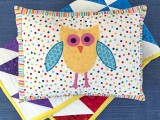 owl nursery pillow