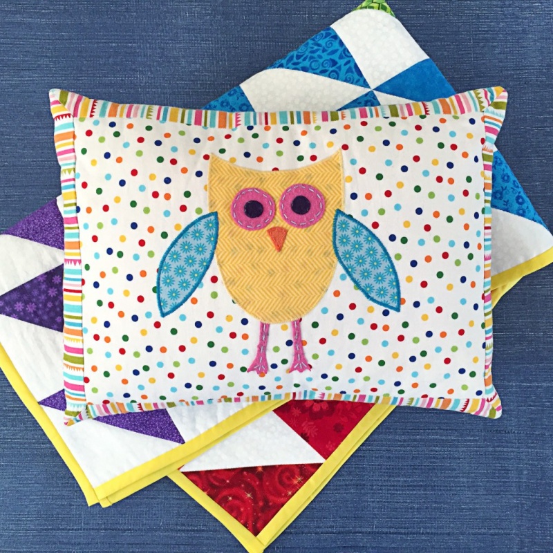 owl nursery pillow