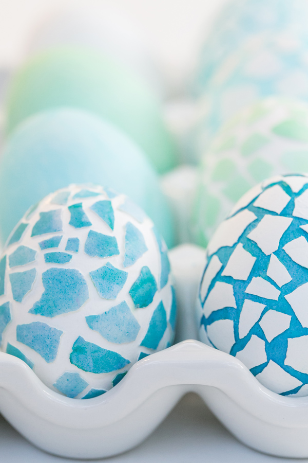 Fun and colorful diy mosaic easter eggs  1