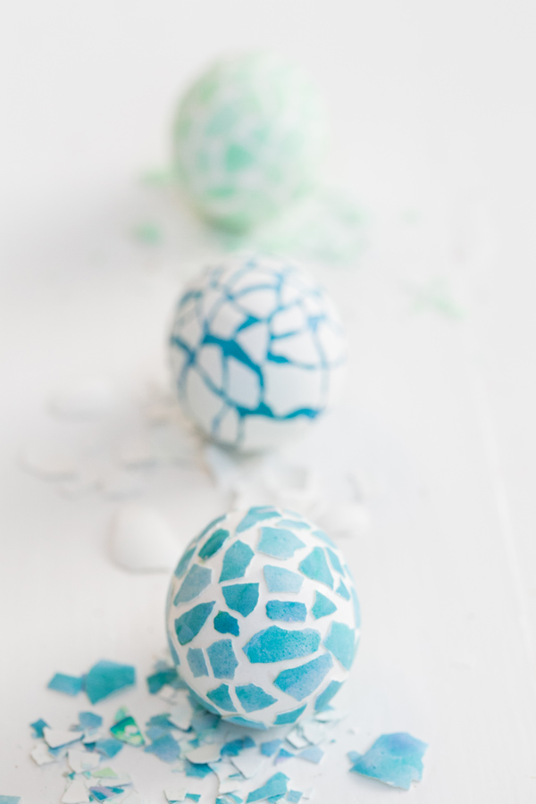 Fun and colorful diy mosaic easter eggs  2