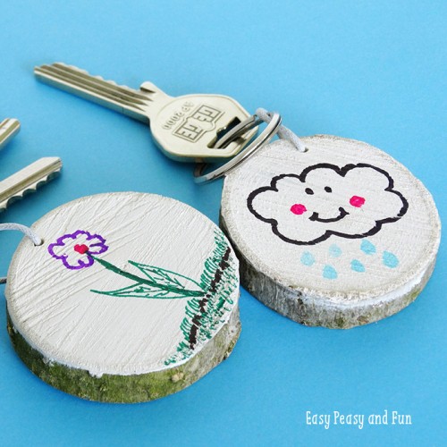 Fun And Easy DIY Wooden Key Chain