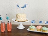 ruched cake topper