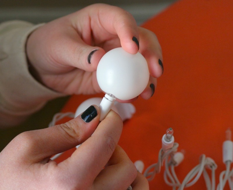 Picture Of fun diy ping pong ball lights  5