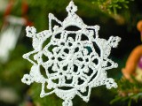 crochet snowflake
