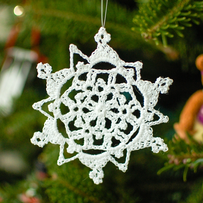 crochet snowflake 