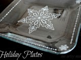 snowflake tableware