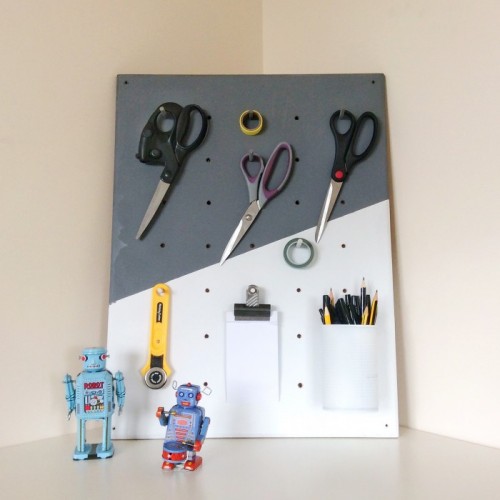 Functional And Practical DIY Pegboard From Plywood
