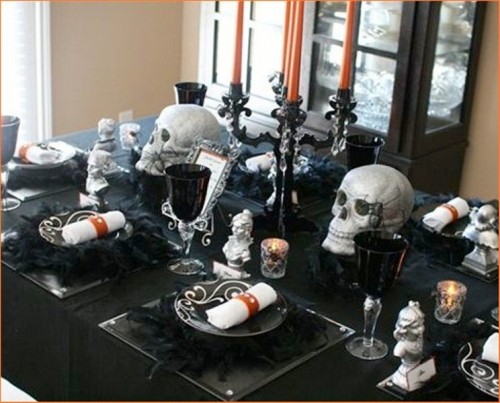 skulls can be used for table and other decor, they are perfect for Halloween and you can paint them any colors