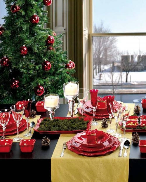Gorgeous Christmas Table Decorating Ideas