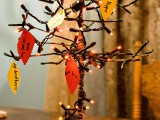 Gratitude Tree From Christmas Lights