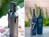 chalkboard wine bottle table numbers