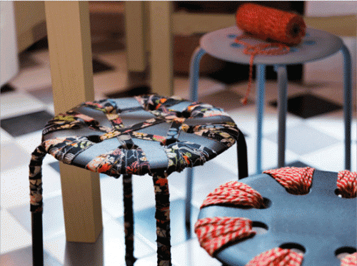 9 Great Ikea Chairs And Stools Makeover, Ikea Stool Ideas