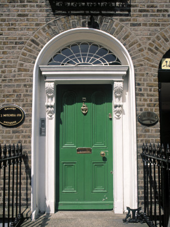 Green Front Door